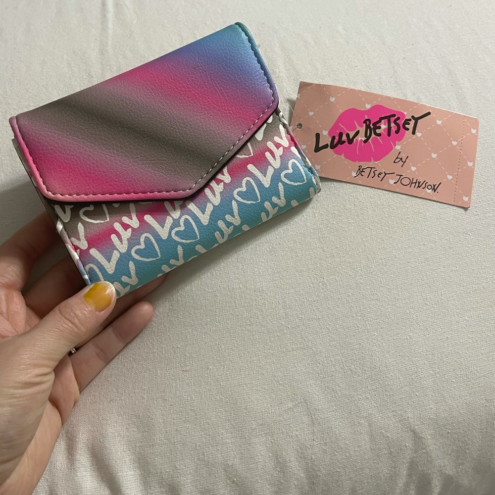 Love by Betsey Johnson Trifold Wallet Purse